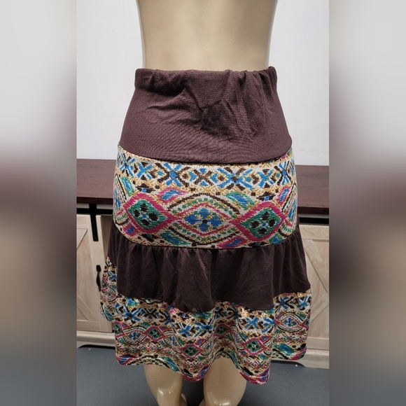 New Loop 18 Stretch Knit Skirt Jr Plus Sz 25/27 - Picture 2 of 3